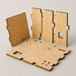 Estructuras y cortes en triplay